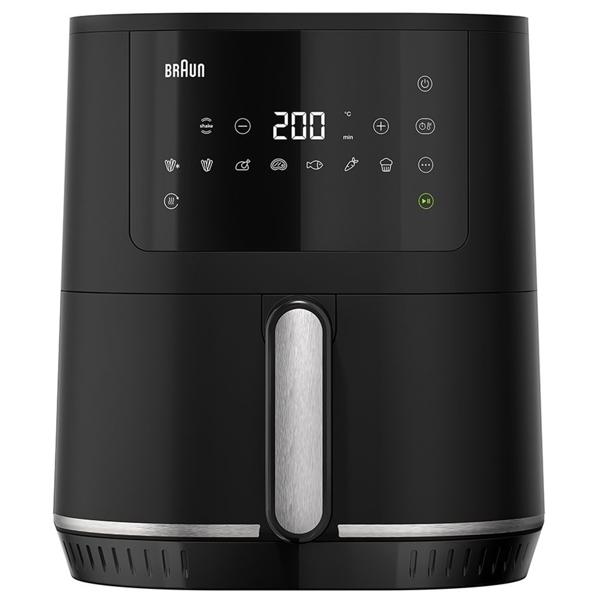 აეროგრილი Braun HF3030 MultiFry 3, 1500W, 4.3L, Air Fryer, Matt black