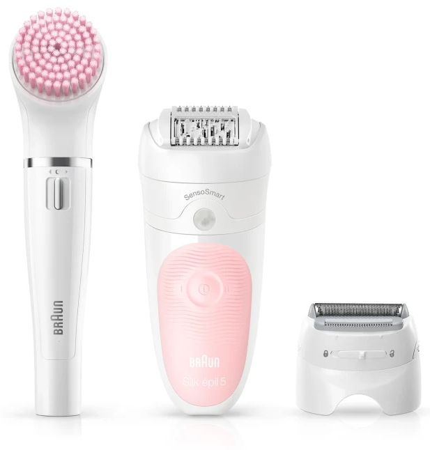 ეპილატორი Braun SES5-885BS Beauty Set 5 Epilator White/Pink