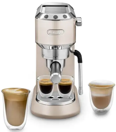 DeLonghi Dedica Manual Espresso Coffee Maker (EC885.BG)